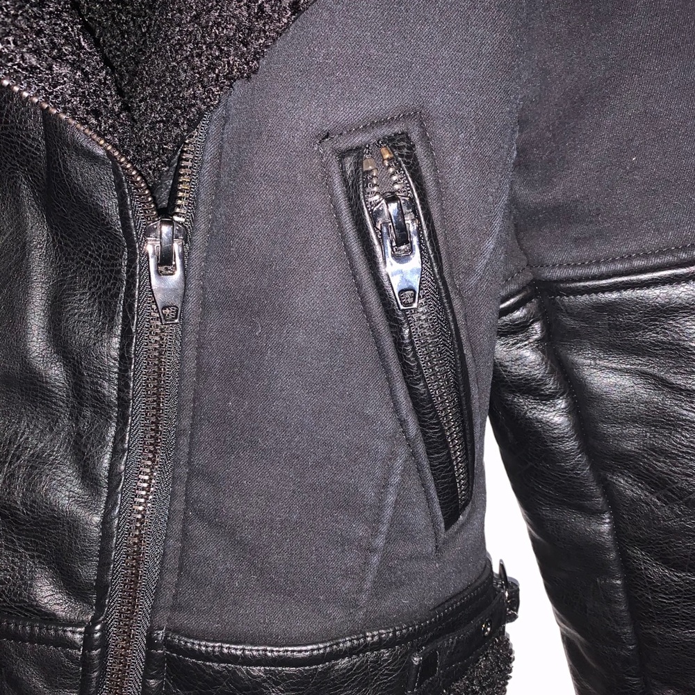 NWOT leather jacket - Picture 4 of 7